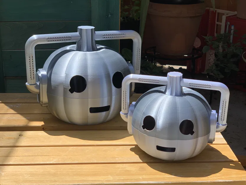 Cyber Pumpkin (Lấy cảm hứng từ Cybermen của Doctor Who) - Image 1
