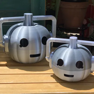 Cyber Pumpkin (Lấy cảm hứng từ Cybermen của Doctor Who)