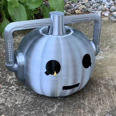 Cyber Pumpkin (Lấy cảm hứng từ Cybermen của Doctor Who)