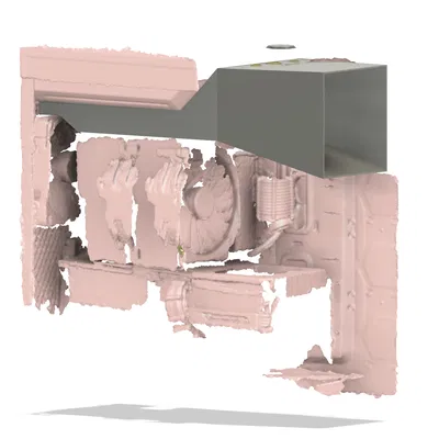 Ống dẫn khí Nguồn cho Fractal Design Torrent