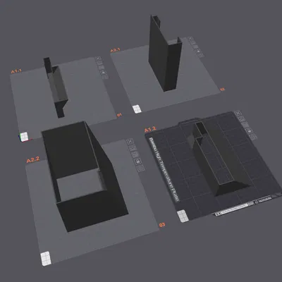 Ống dẫn khí Nguồn cho Fractal Design Torrent