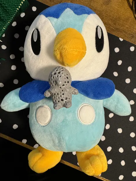 Mô Hình Piplup Voronoi (Pokemon) - Image 1