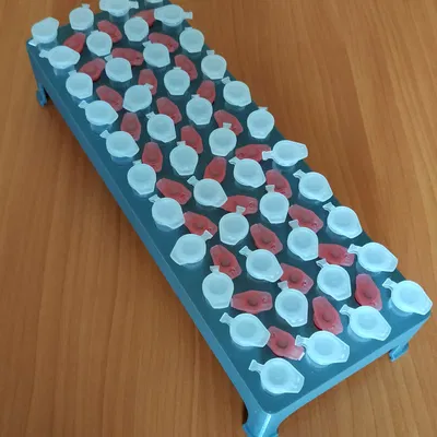 Đế Xếp Chồng Cho Ống Ly Tâm Vi Mô 1.5 ml và 0.5 ml Loại Eppendorf