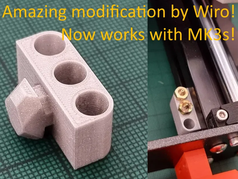 Kệ Giữ Nozzle Cho Prusa MINI 💽 - Image 2