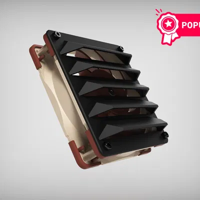 Chắn Quạt 120mm Louvered Góc Cạnh