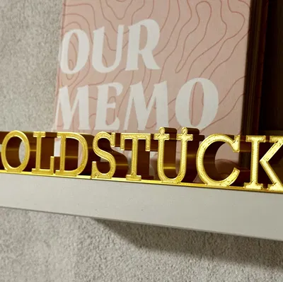 Chữ Vàng "Goldstück" Độc Đáo