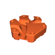 Hextraction tile split