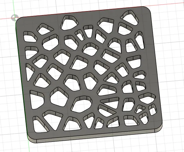 Đế Lót Ly Vuông Voronoi - Image 1