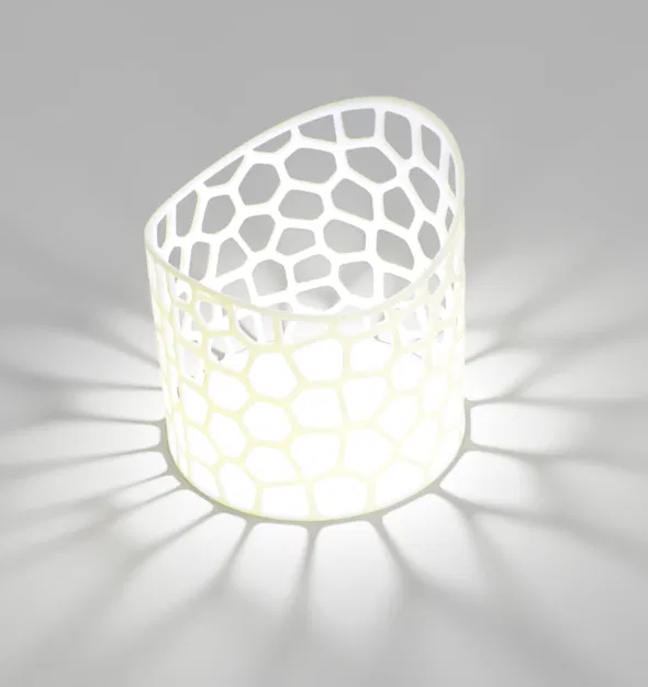 Chân Nến Trà Kiểu Voronoi - Image 1