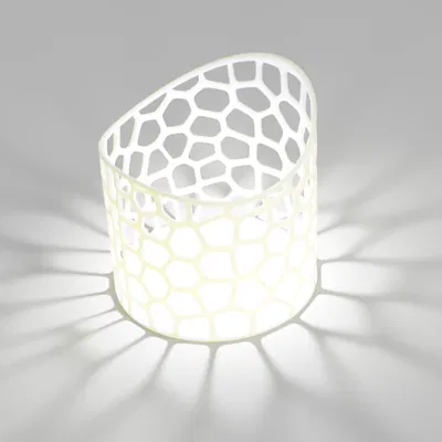 Chân Nến Trà Kiểu Voronoi