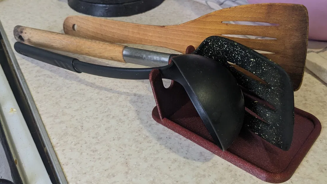 Chỗ Gác Muỗng/Dụng Cụ Nấu Ăn Dài 140mm - Image 4