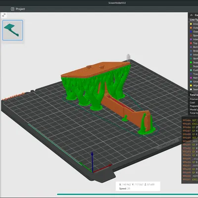 Giá đỡ màn hình Ender 3 V3 KE