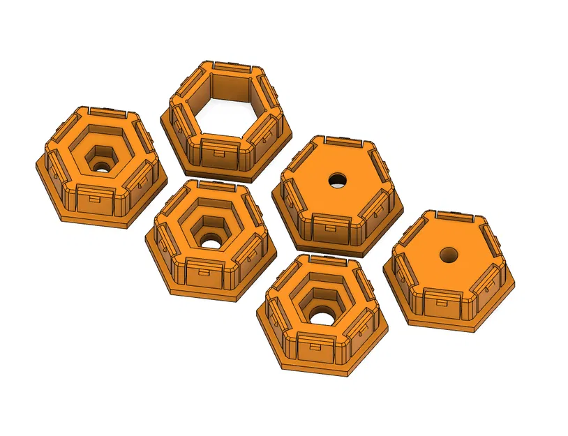 Các Miếng Chèn Tùy Chỉnh Cho Tường Lưu Trữ (Tương Thích Vòi Phun 6mm) - Image 1