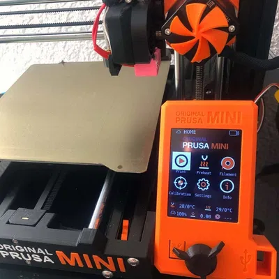 Hộp màn hình FYSETC 3.2 inch điều chỉnh cho Prusa Mini có cổng USB