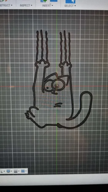 Mèo Simon Trang Trí Tường - Image 1