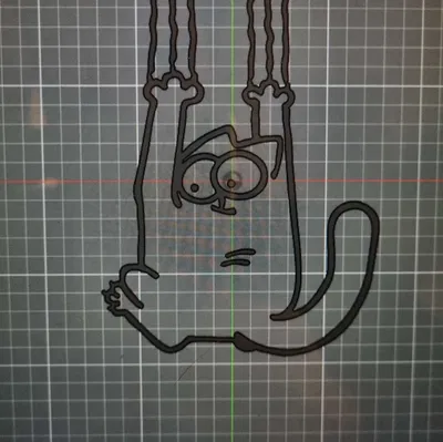 Mèo Simon Trang Trí Tường