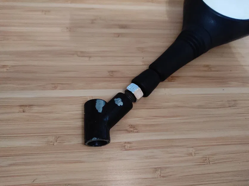 Gắn gương xe máy Yamaha YBR 125 đời 2007 - Image 2