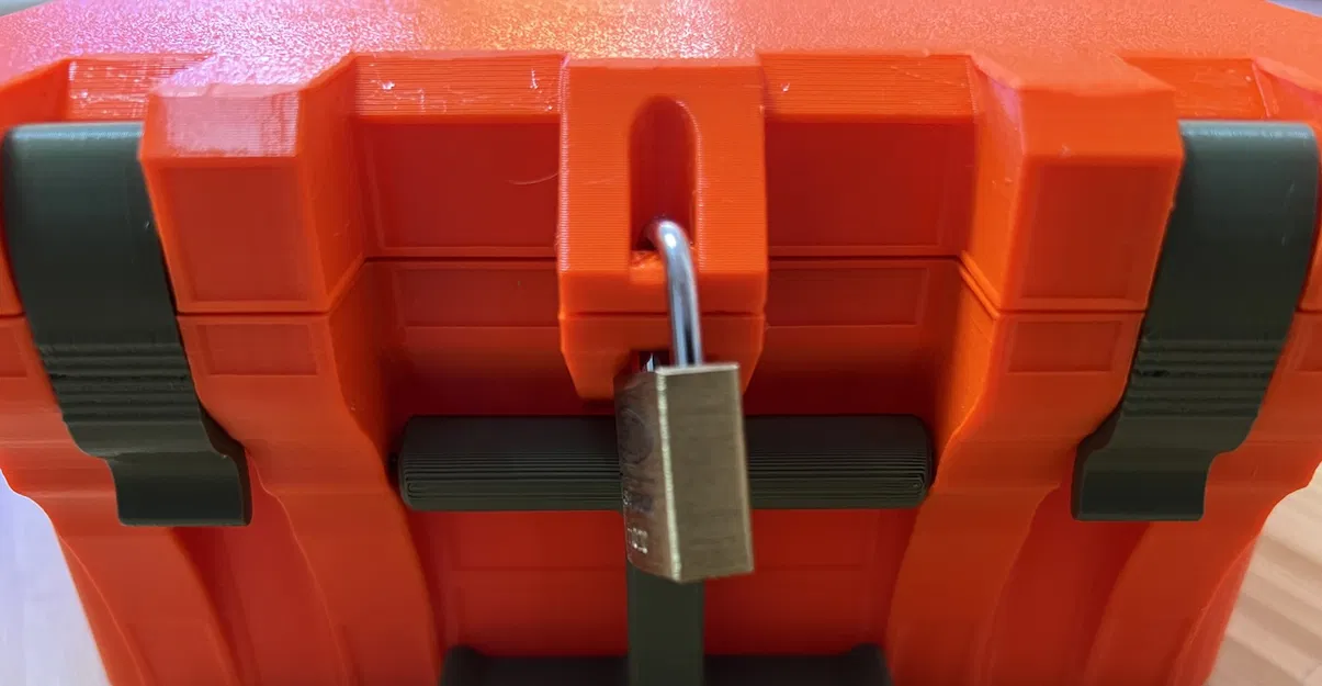 Hộp Đựng Đa Năng Quân Sự Chắc Chắn Có Khóa, Chống Bụi & Chống Thấm Nước - Image 2