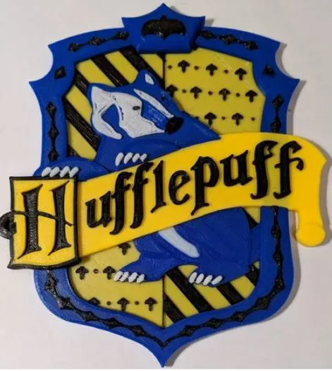 Huy hiệu Hufflepuff (In đa vật liệu) - Image 1