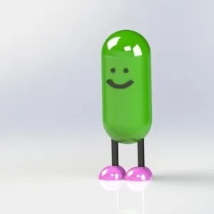 Mô Hình Dưa Chuột Muối "Pickle"