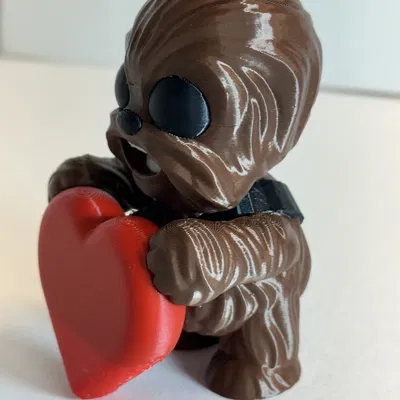 Baby Wookie Valentine - Mô Hình Tình Nhân Siêu Dễ Thương