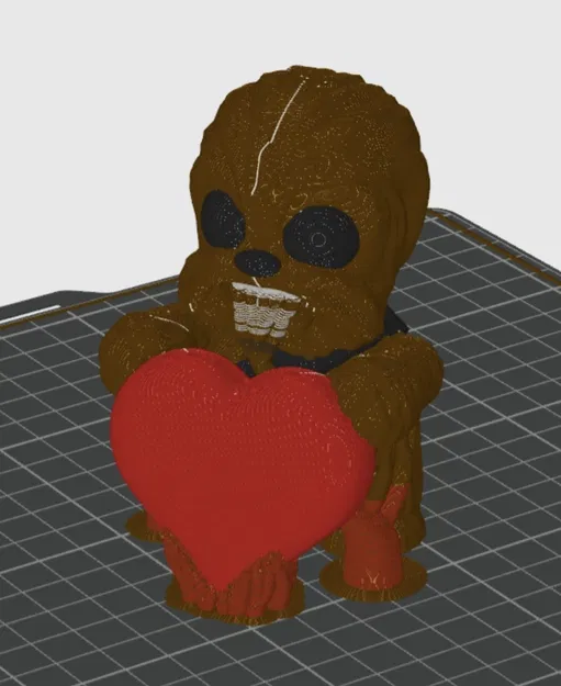 Baby Wookie Valentine - Mô Hình Tình Nhân Siêu Dễ Thương - Image 6