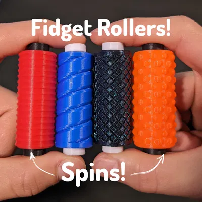 Đồ Chơi Spinner Fidget - "Fidget Roller Nguyên Bản" - 4 Kiểu