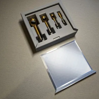 Hộp có nắp trượt cho mũi khoan chamfer