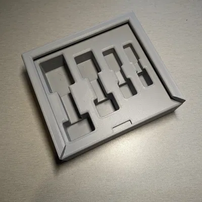 Hộp có nắp trượt cho mũi khoan chamfer