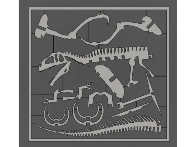 Bộ Thẻ Khủng Long Giganotosaurus - Image 2