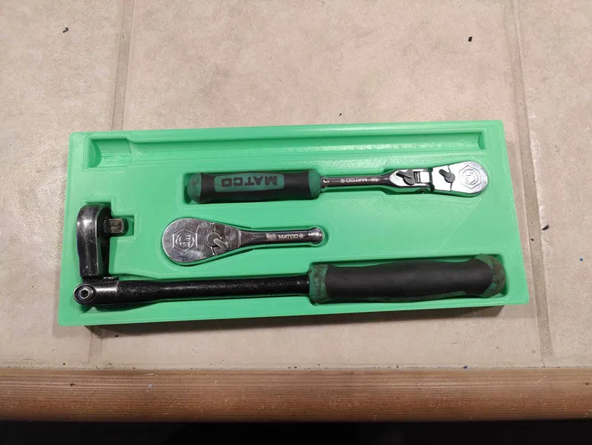 Kệ Giữ Cờ Lê Matco Flex Head Gridfinity - Image 3