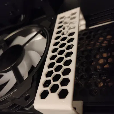 Tấm che khoảng trống quạt PC | Che các khe hở giữa các quạt theo phong cách