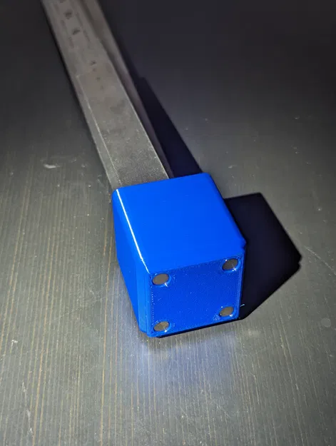 Giá đỡ thước kẻ dọc Gridfinity cho 4 thước - Image 4