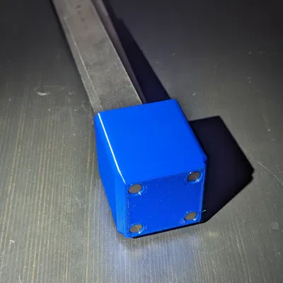 Giá đỡ thước kẻ dọc Gridfinity cho 4 thước