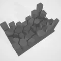 Tượng Mini Phong Cách Voronoi - Thumbnail 2