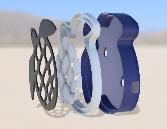 Đèn Tường Hình Con Rùa - Phong Cách Độc Đáo - Image 2