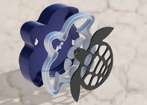 Đèn Tường Hình Con Rùa - Phong Cách Độc Đáo - Image 3