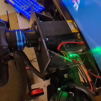 Bộ chuyển đổi vô lăng Thrustmaster R383 Mod sang mặt bích QR 70mm