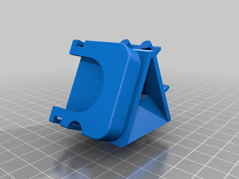 Đế gắn camera và đèn pin cho nón bảo hiểm action cam Drift - Image 1