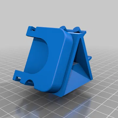 Đế gắn camera và đèn pin cho nón bảo hiểm action cam Drift