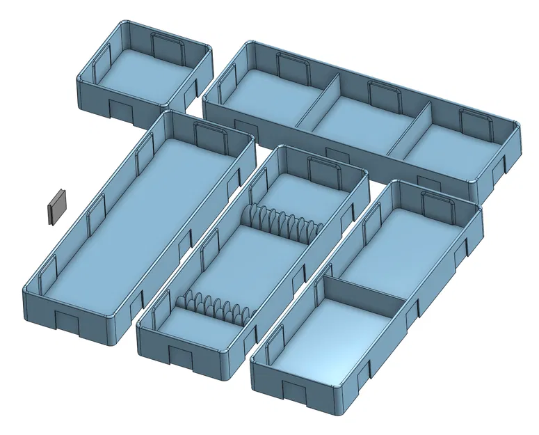 Hộp Chia Ngăn Kéo Bếp Dạng Module - Image 5