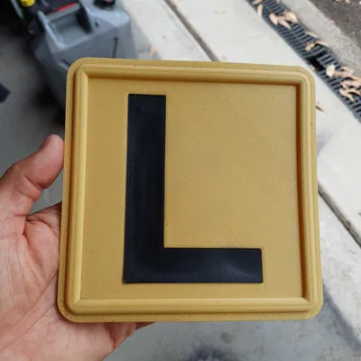 Biển Báo Tập Lái Kiểu Úc