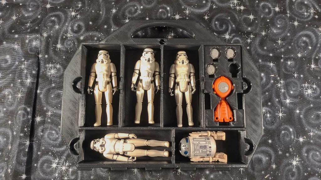 Hộp Đựng & Vận Chuyển 12 Mô Hình Hành Động, Đế Phụ Kiện & Pocketnaut Crafsman - Image 4