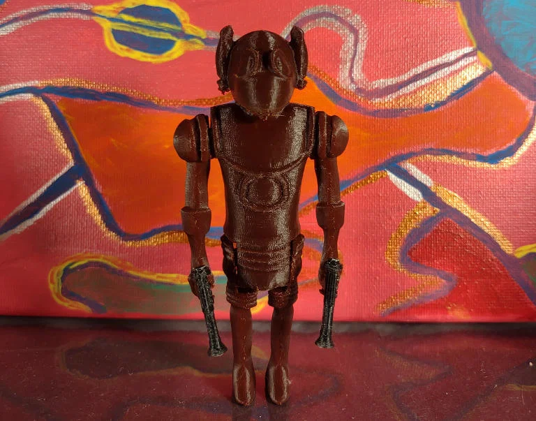 Mô hình Hành động Robot Vũ trụ Rahtro 3.75 inch - Nhà Thám hiểm Hành tinh - Image 4