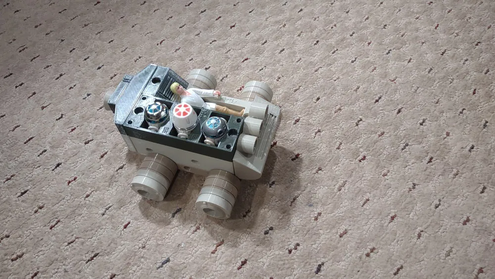 Xe Vận Tải Địa Hình Tầm Ngắn (S.R.A.T.T.) Module Thám Hiểm Hành Tinh H1-D3 - Image 7