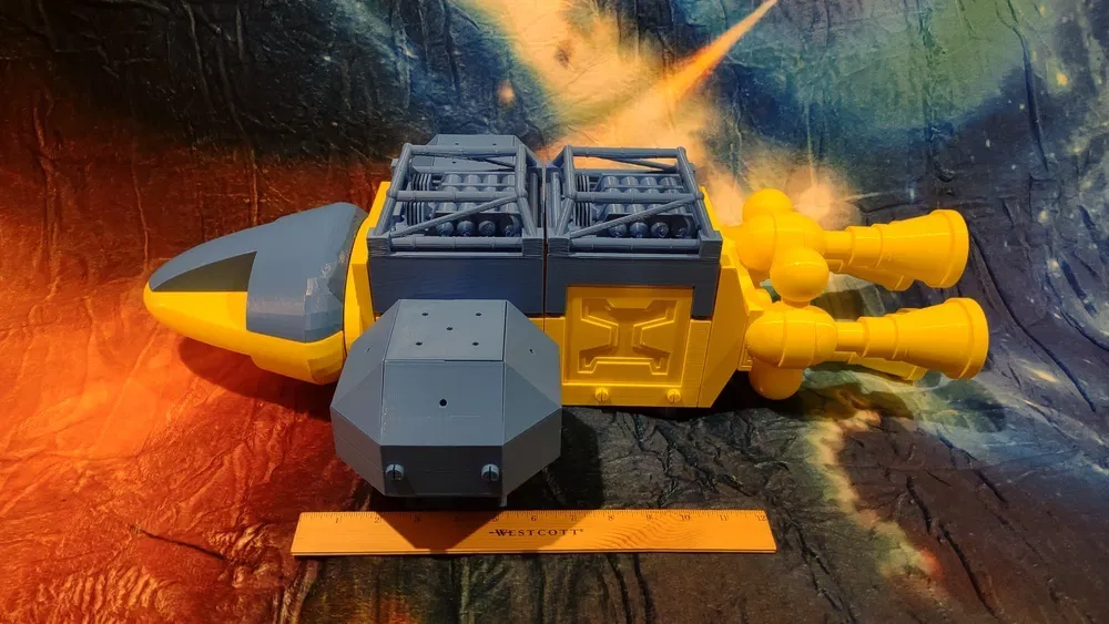 Mô-đun Khám phá Hành tinh RhoLaBoP Spaceship (Chim săn mồi lớn Rhombicuboctahedron) - Image 1