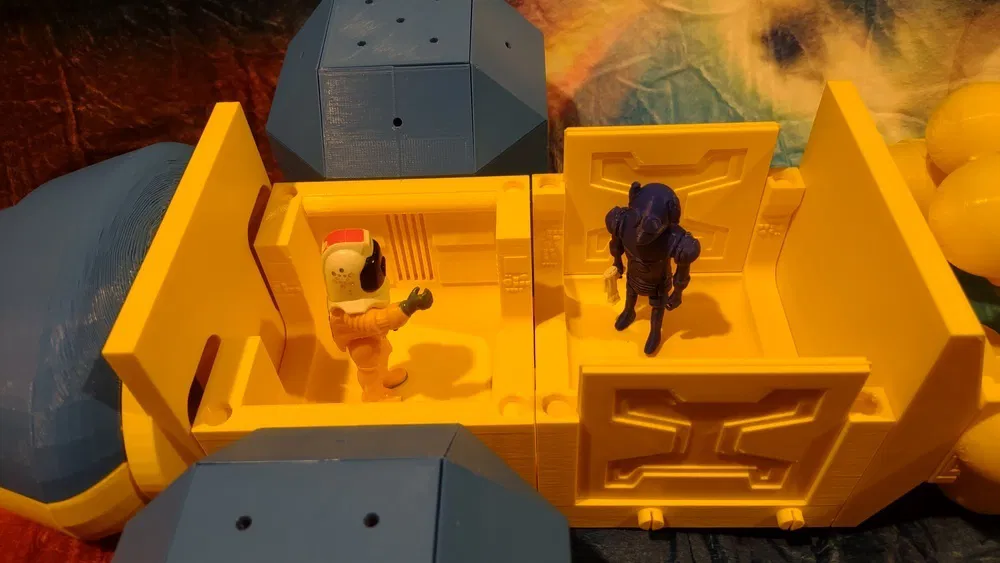 Mô-đun Khám phá Hành tinh RhoLaBoP Spaceship (Chim săn mồi lớn Rhombicuboctahedron) - Image 2