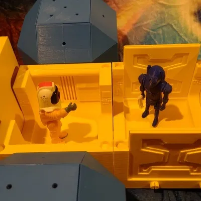 Mô-đun Khám phá Hành tinh RhoLaBoP Spaceship (Chim săn mồi lớn Rhombicuboctahedron)