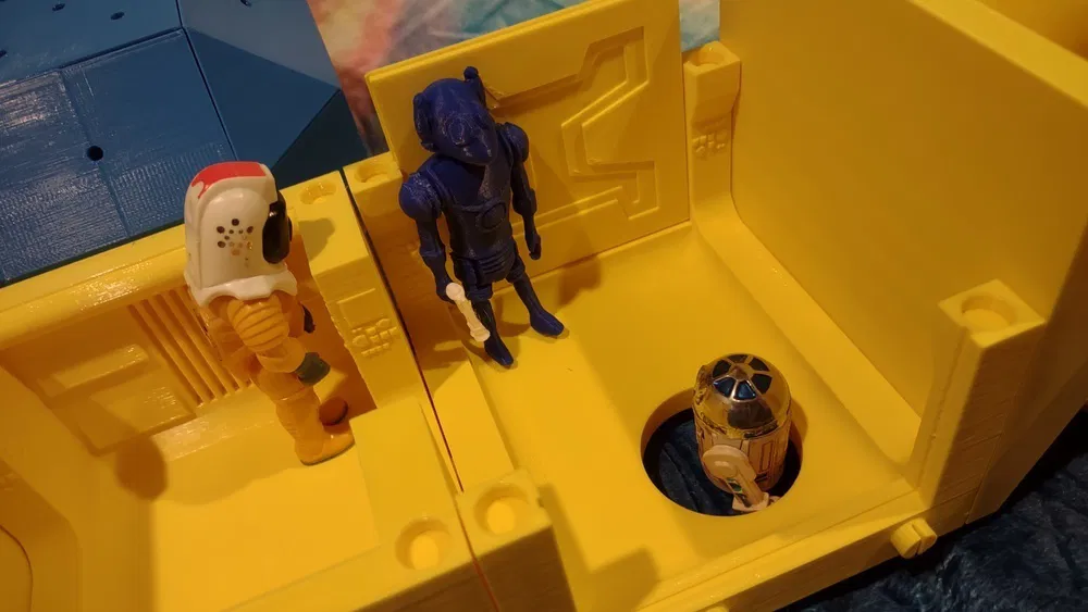 Mô-đun Khám phá Hành tinh RhoLaBoP Spaceship (Chim săn mồi lớn Rhombicuboctahedron) - Image 3