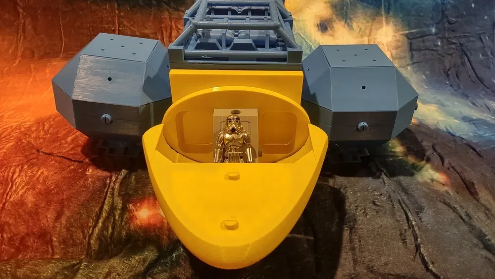 Mô-đun Khám phá Hành tinh RhoLaBoP Spaceship (Chim săn mồi lớn Rhombicuboctahedron) - Image 5